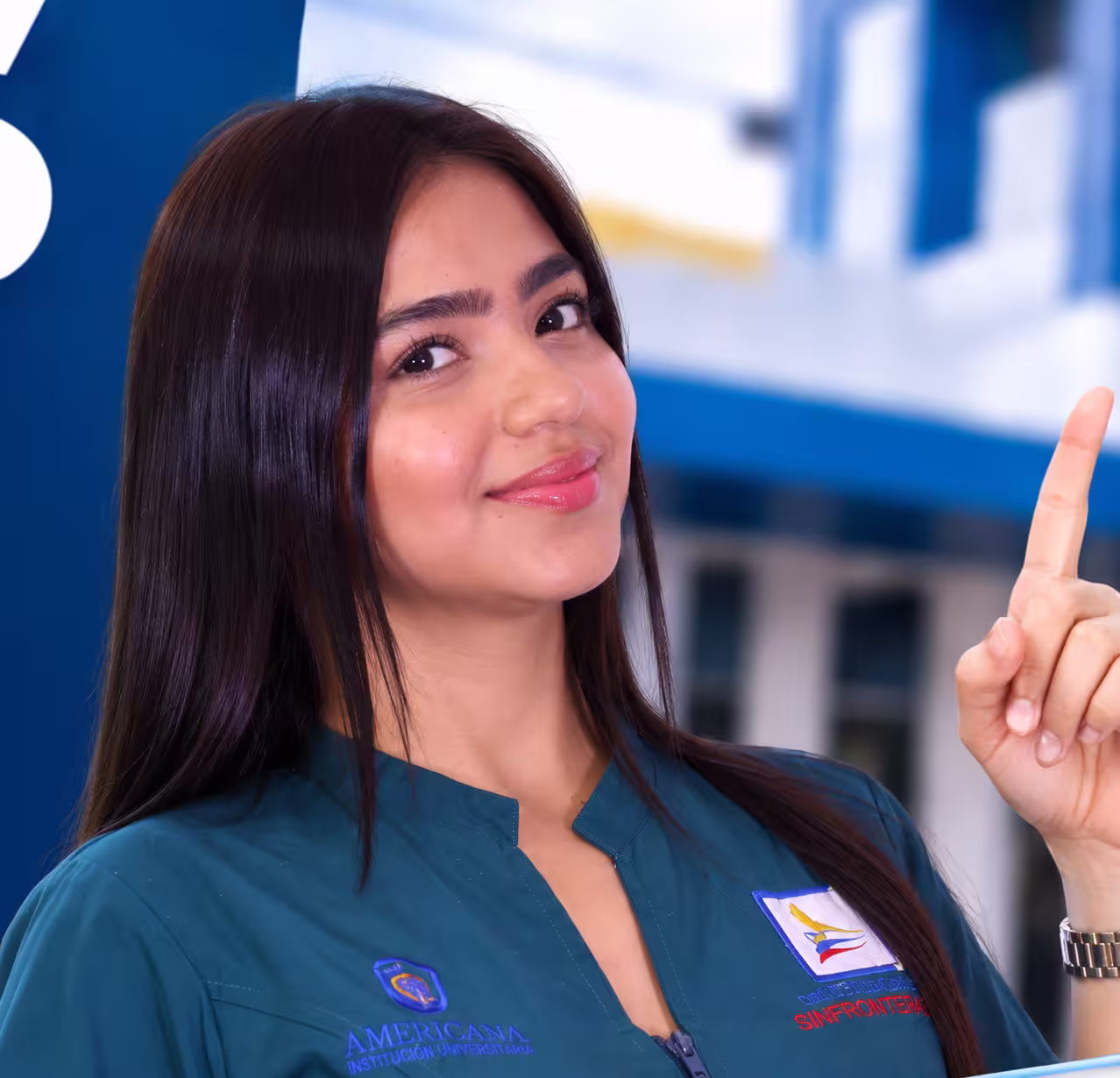 Estudiante de la Corporación Educativa Sin Fronteras